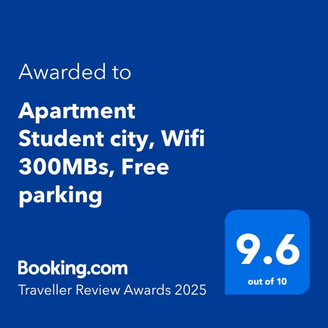 Apartment Student City, Wifi 300Mbs Belgrado Exterior foto